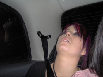 Nat Asleep in Taxi - image gratuit #317163 