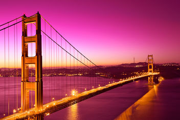 Golden Love Bridge - HDR - Free image #319043