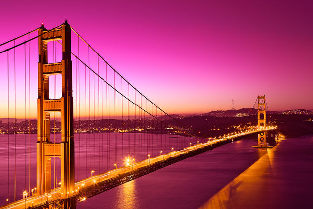 Golden Love Bridge - HDR - image gratuit #319043 