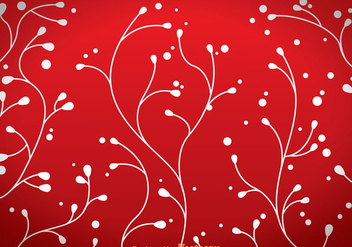 Line Floral Maroon Background Vector - Free vector #326673