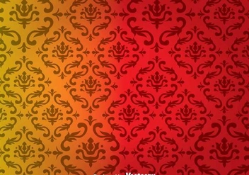 Ornamental Wall Tapestry - Free vector #327123