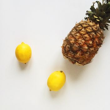 pineapple orange lemon napkin - image gratuit #329263 