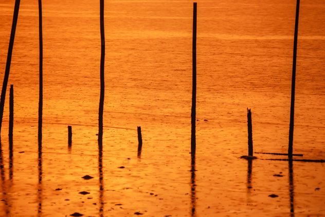 Sunset at sea - Kostenloses image #329963