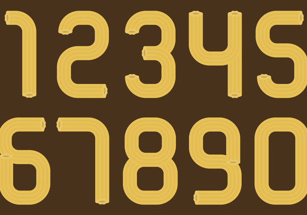 Churros Numbers - Free vector #330773