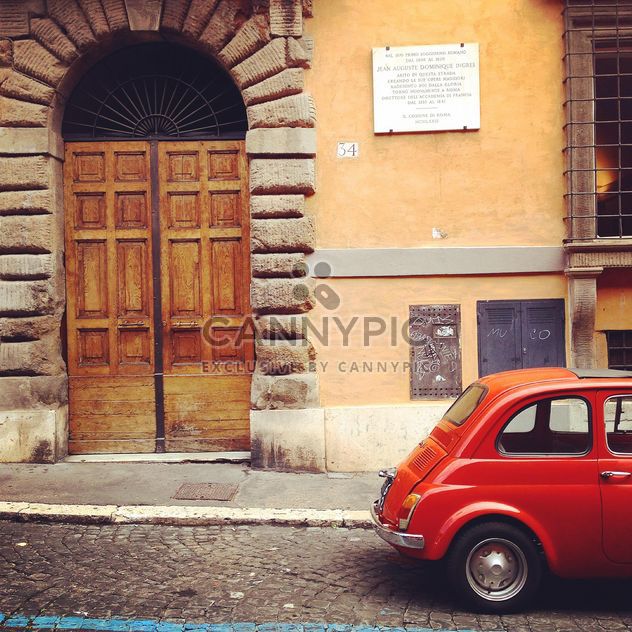 Old Fiat 500 car - image gratuit #331083 