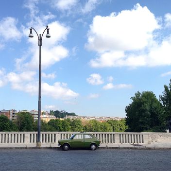 Old green Fiat 127 - бесплатный image #331153