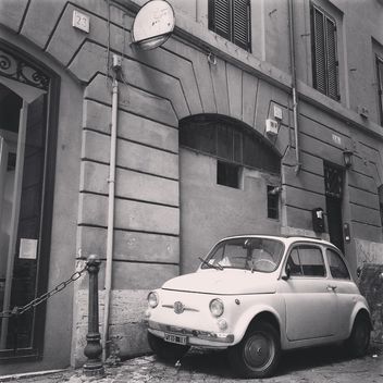 Old Fiat 500 car - image gratuit #331483 