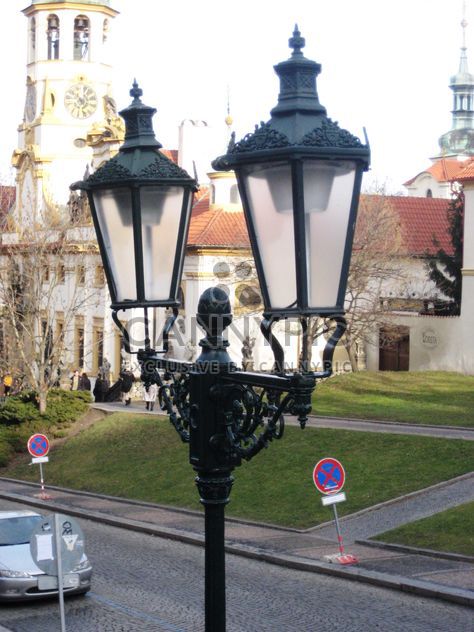 lantern on Prague street - image #334163 gratis