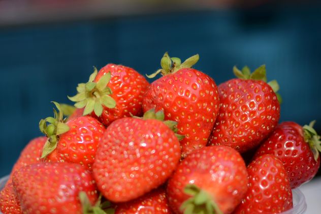 Strawberry texture - image gratuit #334303 
