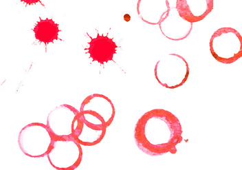 Wine Stains Vectors - Free vector #336953