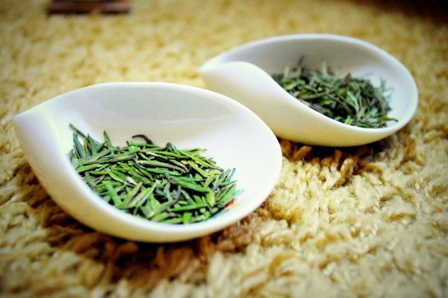 Leaves of green tea - image gratuit #339233 
