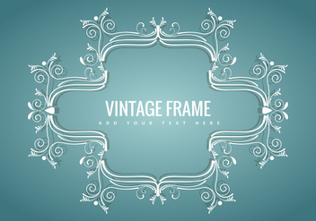 Vintage frame - vector gratuit #343433 