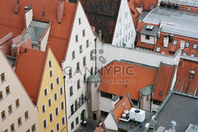 View on roofs of houses in Wroclaw, Poland - Kostenloses image #344523
