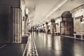 Interior of Moscow metro station - бесплатный image #345023