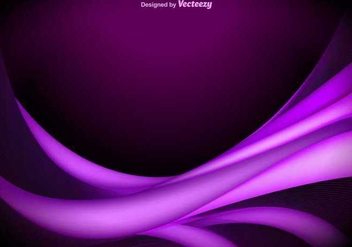 Purple Abstract Wave Vector - Kostenloses vector #345653