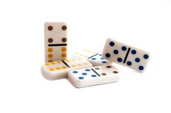 White domino stones - бесплатный image #345873