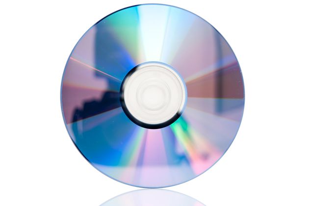CD closeup isolated over white background - бесплатный image #346633