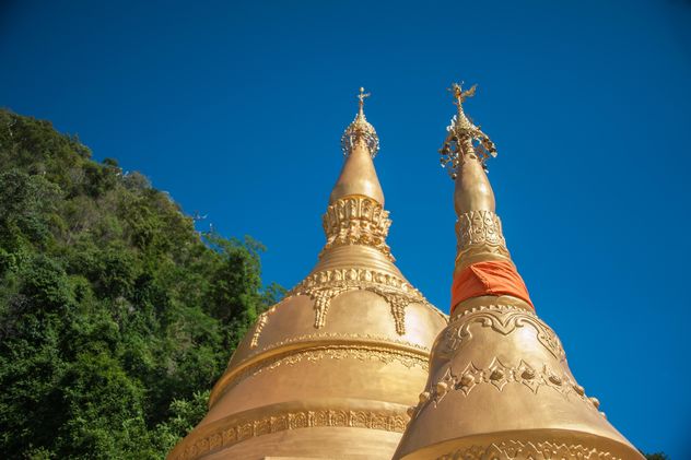 Sacred place of Buddhist worship ceremony - Free image #347303