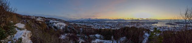Linken snow view panorama - Free image #348343