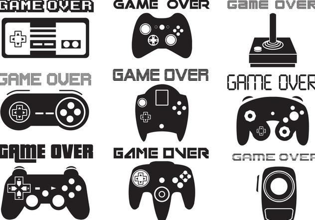 Game Over Vector - Free vector #352973