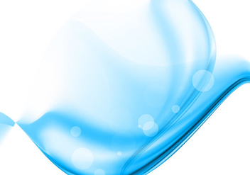 Abstract Blue Wave - vector gratuit #354783 