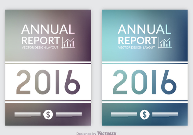 Free Annual Report Designs Vector - vector #358013 gratis