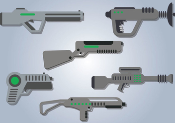 Laser Gun Vector - Kostenloses vector #358073