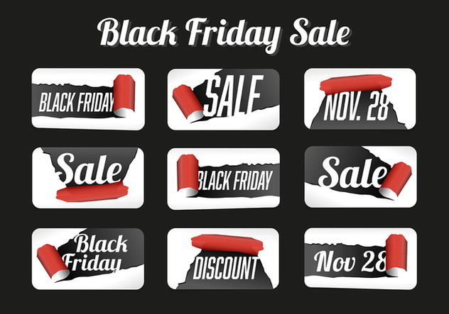 Free Black Friday Vector Background - Free vector #360023