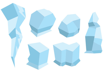 Ice Age Vector Set - vector #360113 gratis