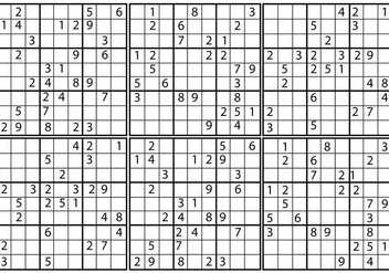 Free Sudoku Vector - Free vector #360953