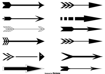 Vector Arrow Set - Kostenloses vector #361793