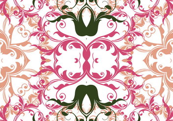Floral Seamless Pattern Background - Kostenloses vector #361933