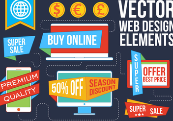 Free Vector Webdesign Elements - Kostenloses vector #362723