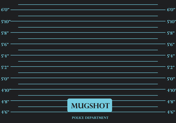 Mugshot Black Background Vector - vector gratuit #363573 