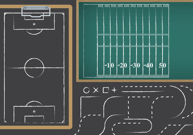 Football And Soccer Playbooks - Free vector #369833