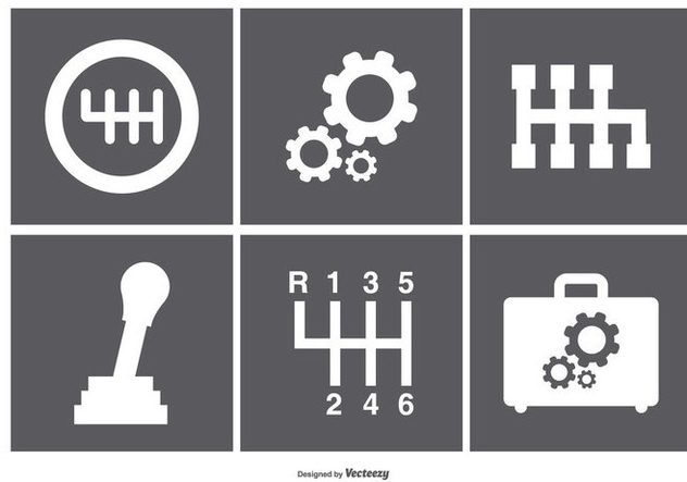 Assorted Gear Box Icons - vector #369923 gratis