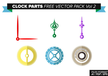 Clock Parts Free Vector Pack Vol. 2 - Kostenloses vector #370553