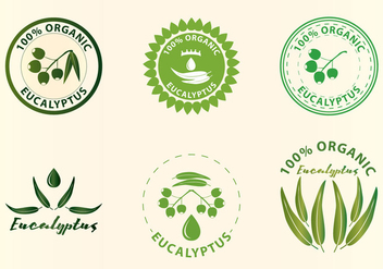 Eucalyptus Logos - vector gratuit #371863 