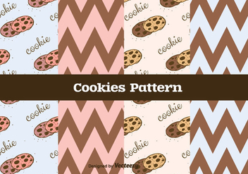 Cookies Vector Pattern - vector gratuit #375393 