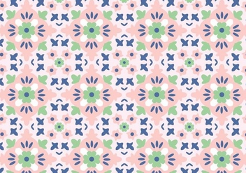 Mosaic Pastel Pattern - Free vector #376073
