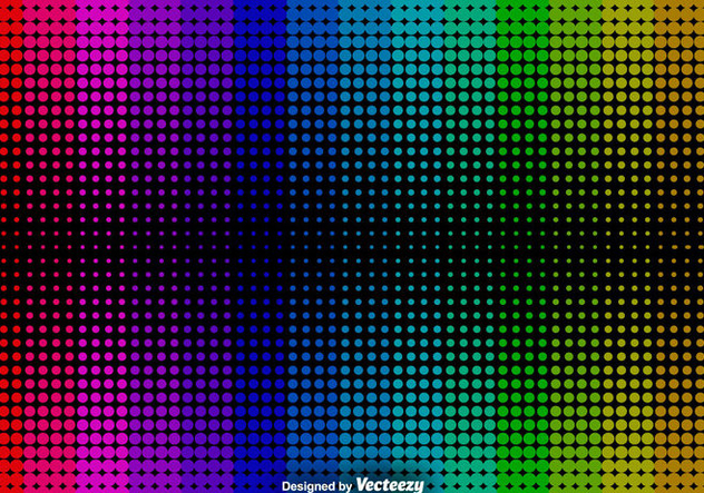 Abstract Halftone Background - Vector Background - Kostenloses vector #376153