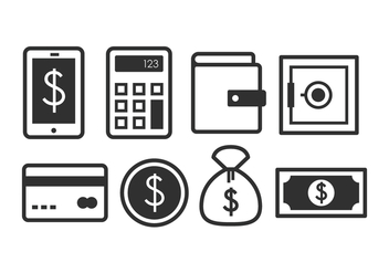 Free Banking Icon Set - Kostenloses vector #377333
