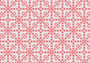Pink Motif Pattern - vector #380893 gratis