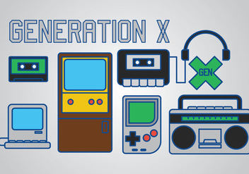 Generation X Vector - vector #383163 gratis