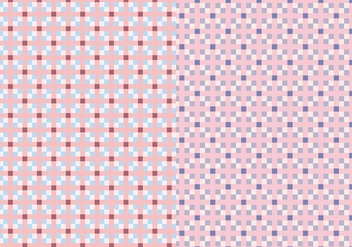 Pink Square Pattern - vector #384523 gratis