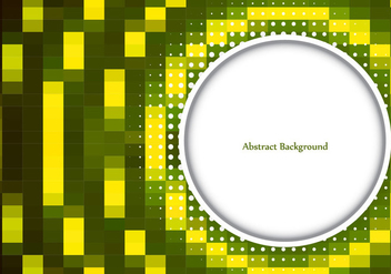 Free Vector Green Color Mosaic Background - Free vector #385763