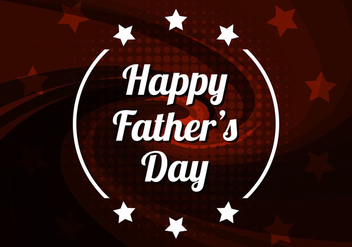 Free Vector Happy Father's Day Background - vector gratuit #390003 
