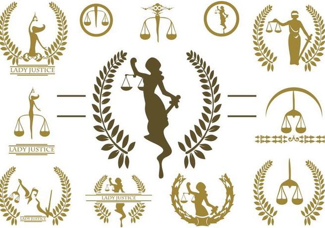Free Lady Justice Logo Vector - vector #390953 gratis