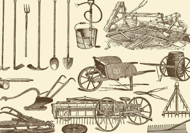 Agriculture Tools - Kostenloses vector #391773