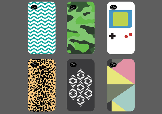 Phone Case Pack - Kostenloses vector #392573